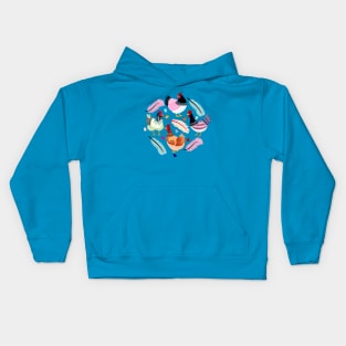 Trendy Chickens Kids Hoodie